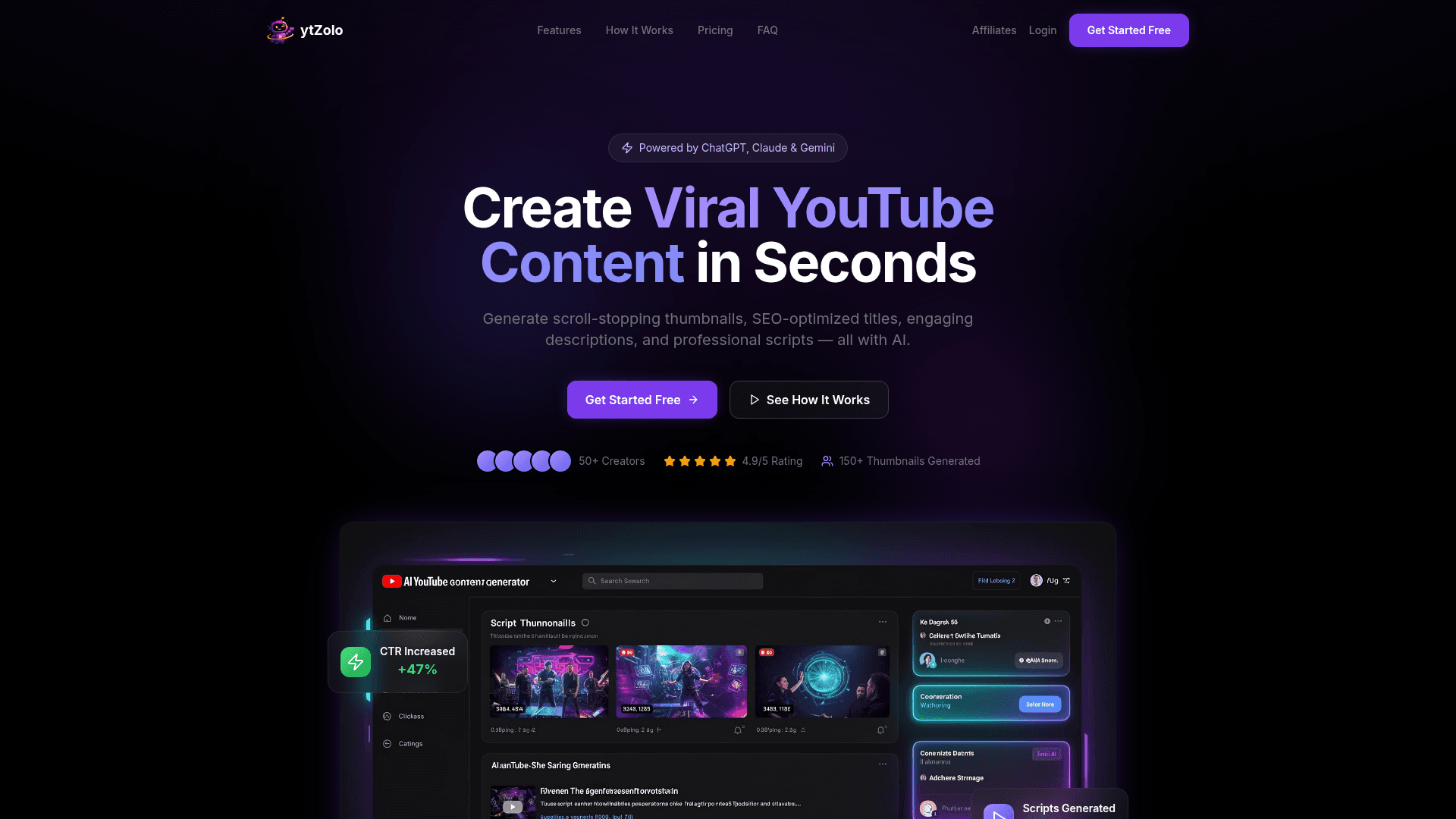ytZolo - AI Productivity & Content Creation Platform - Product Image