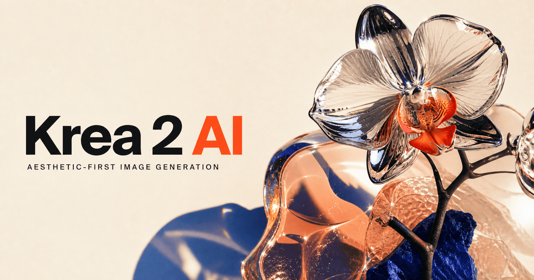 Krea 2 AI product preview for startup listing on Aura++