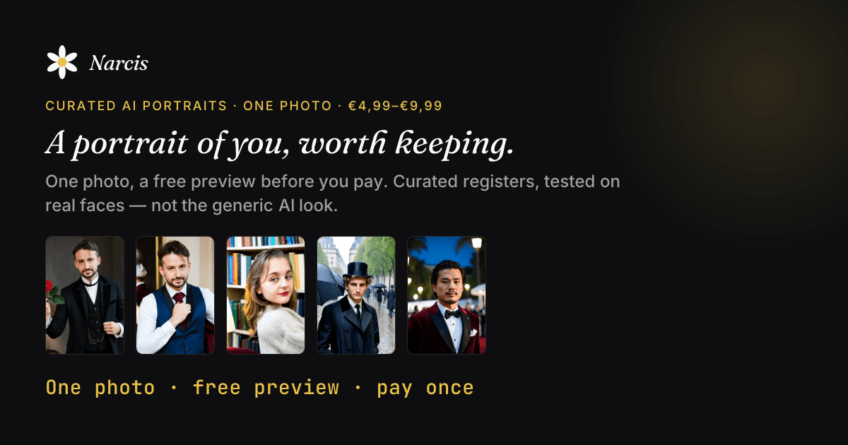 Narcis AI Photoshoot & Face Swap - Product Image