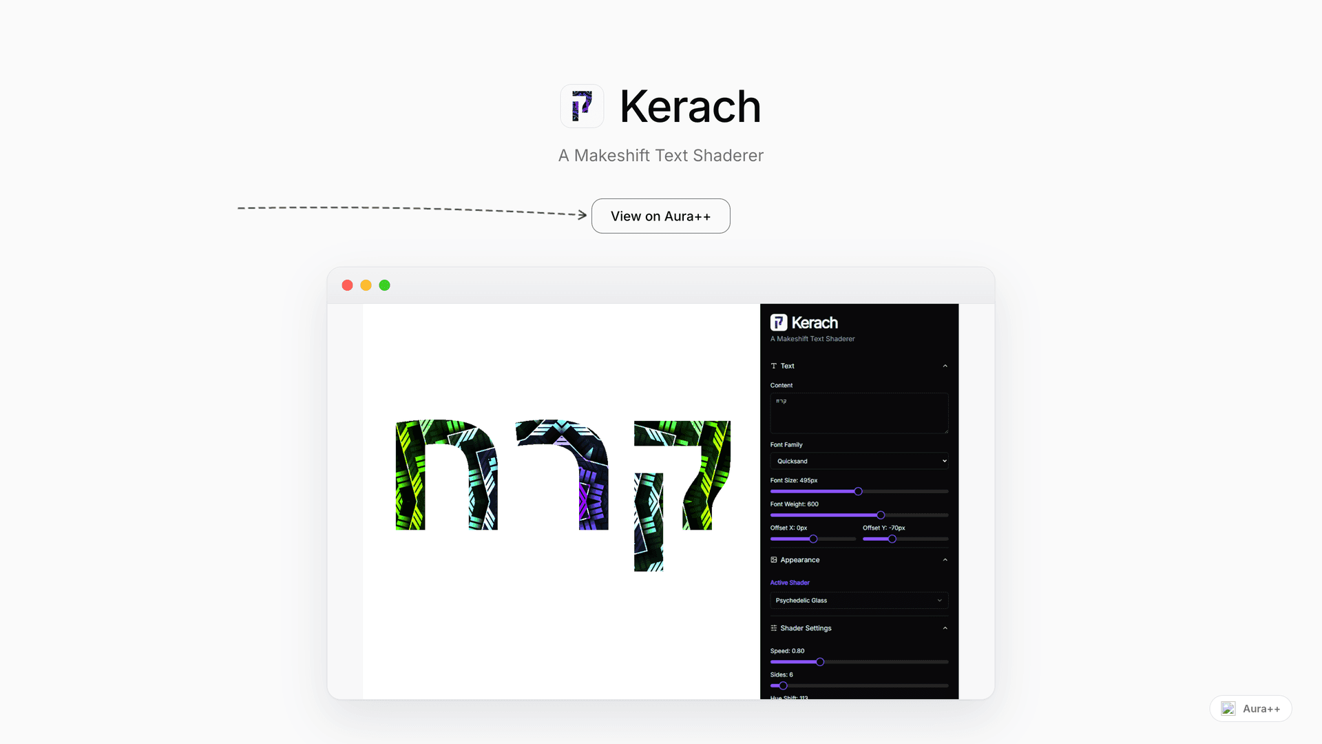 Kerach launch story featured image on Aura++