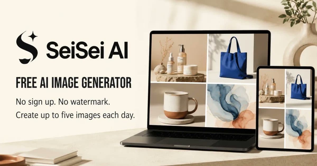SeiSei AI product preview for startup listing on Aura++