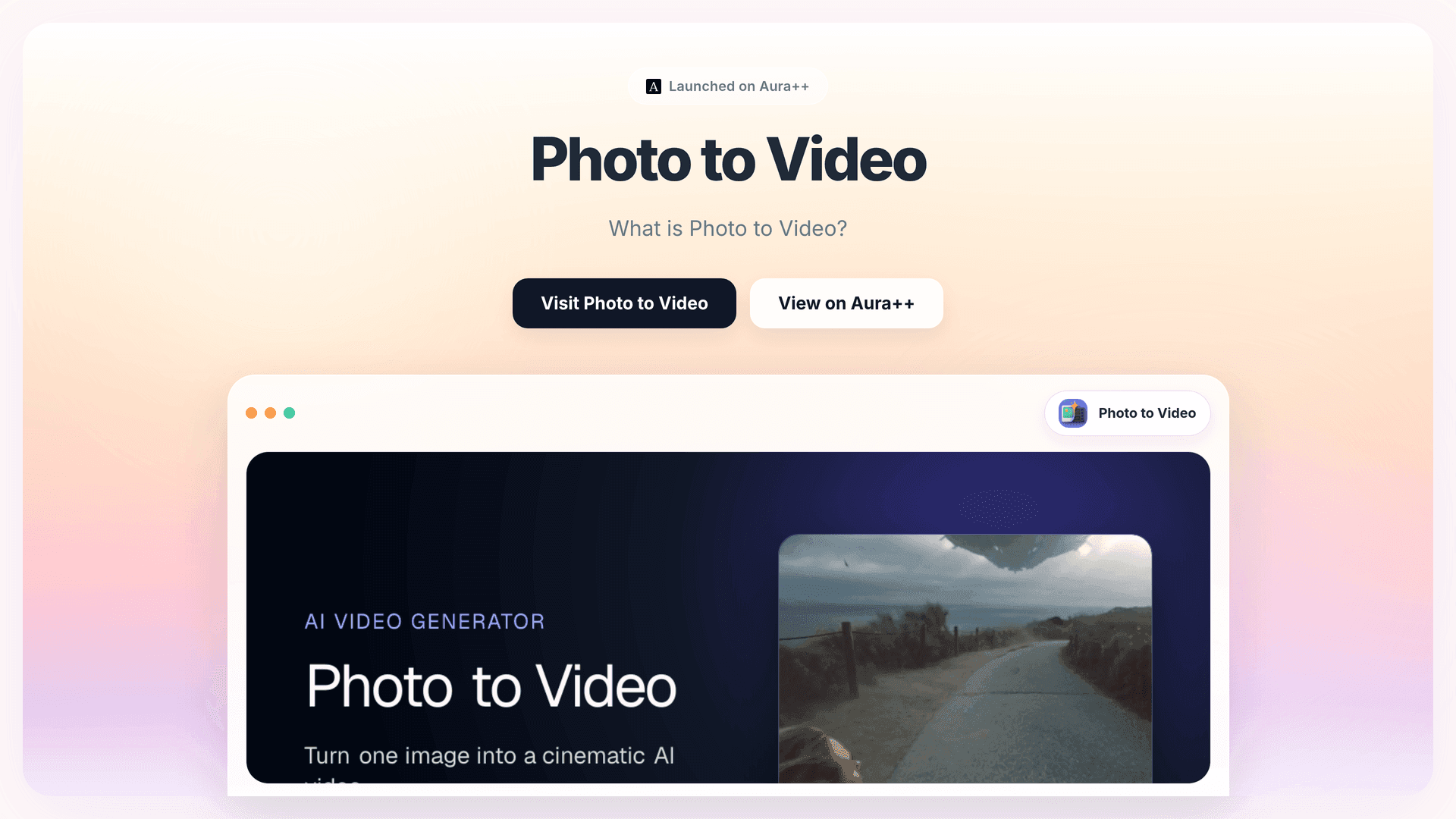 Transforming Static Images: Photo to Video's AI Animation Solution