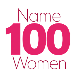 Name 100 Women Challenge startup logo on Aura++