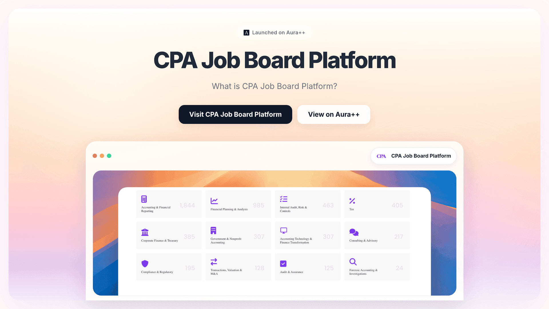Find CPA-Specific Roles with CPA Job Board Platform