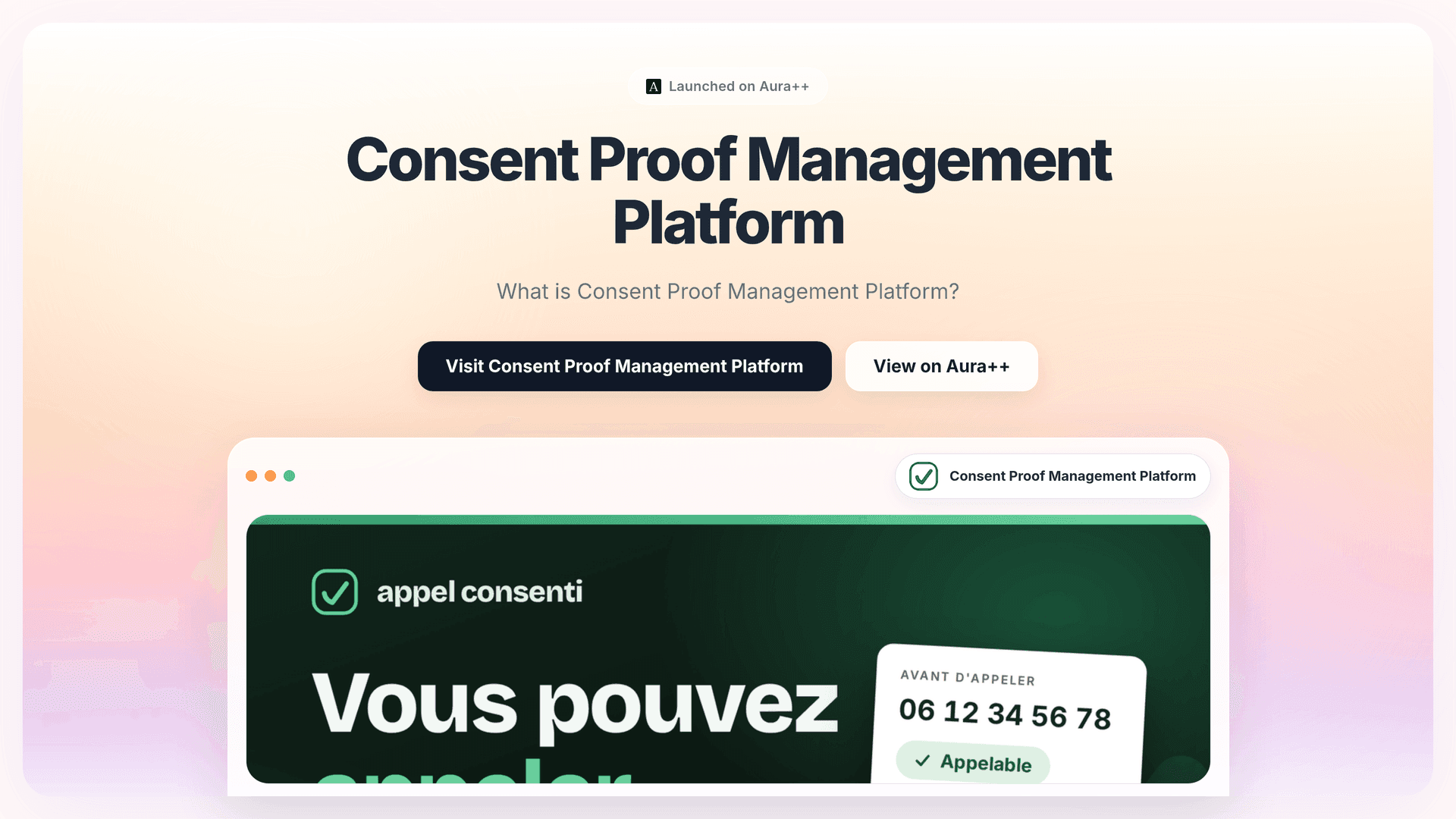 Ensuring Telemarketing Compliance with Consent Proof Platform