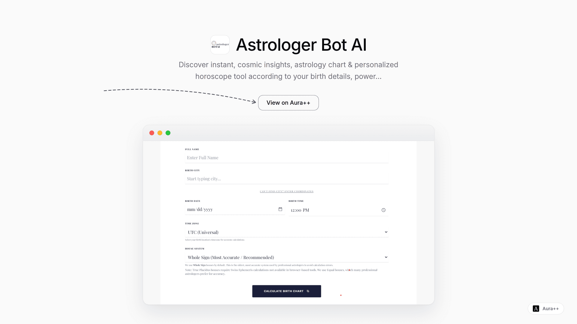 Astrologer Bot AI