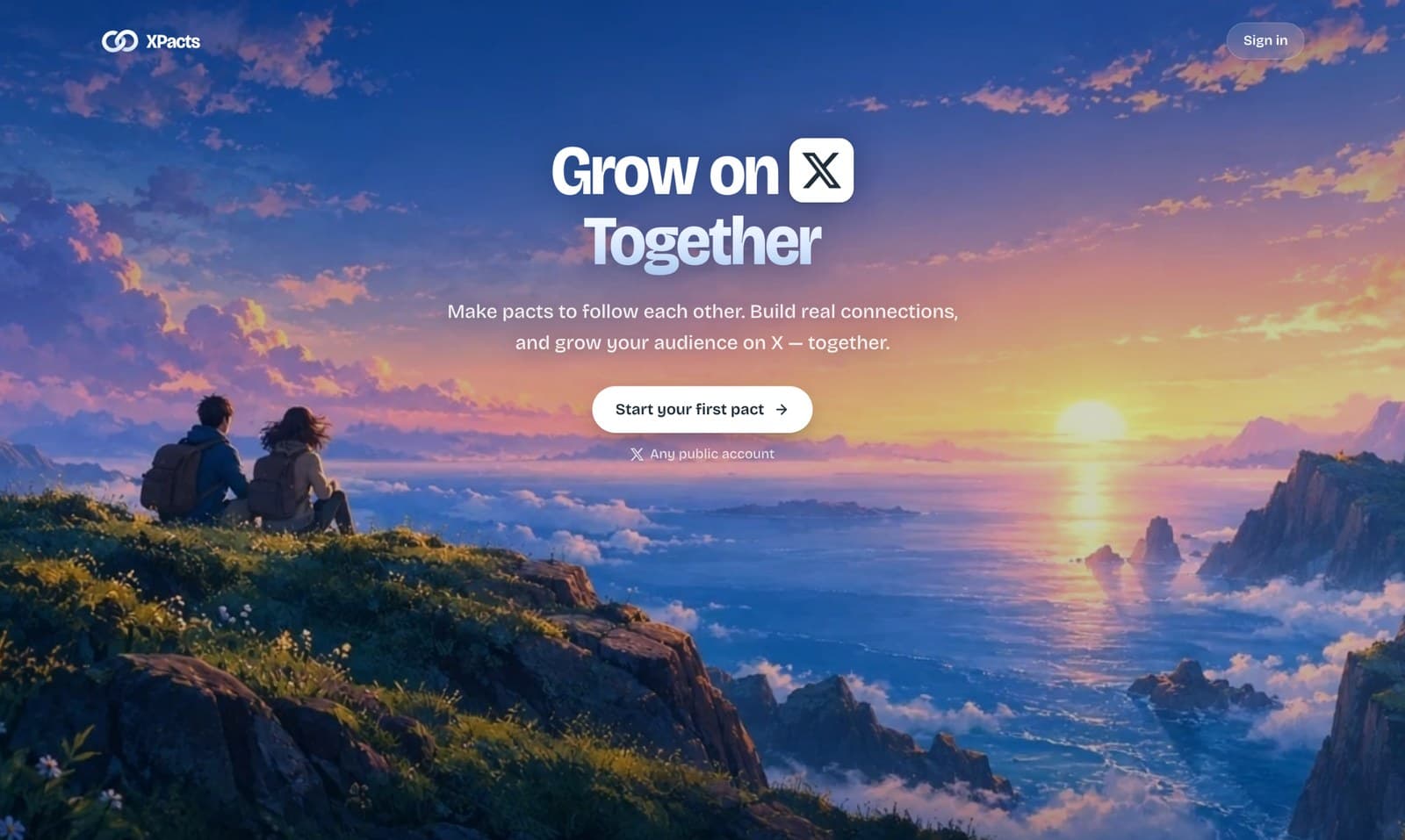 XPacts product preview for startup listing on Aura++