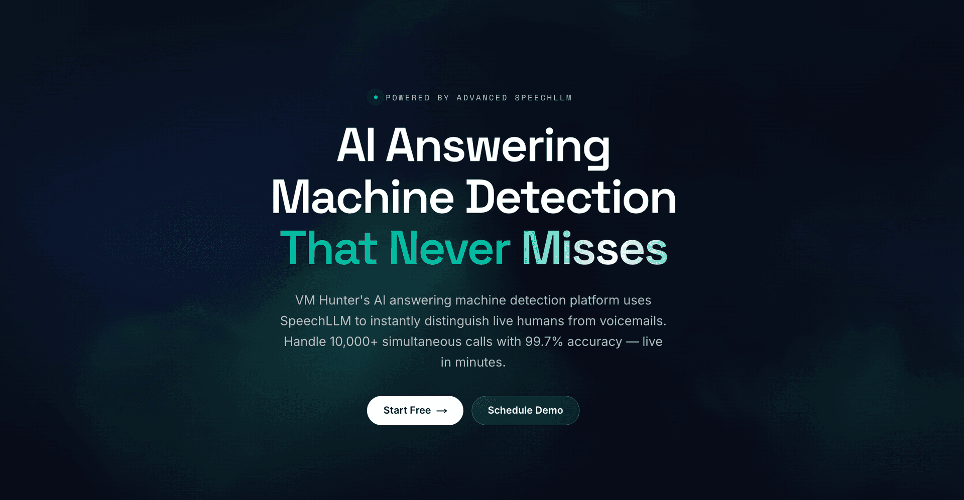 VM Hunter product preview for startup listing on Aura++