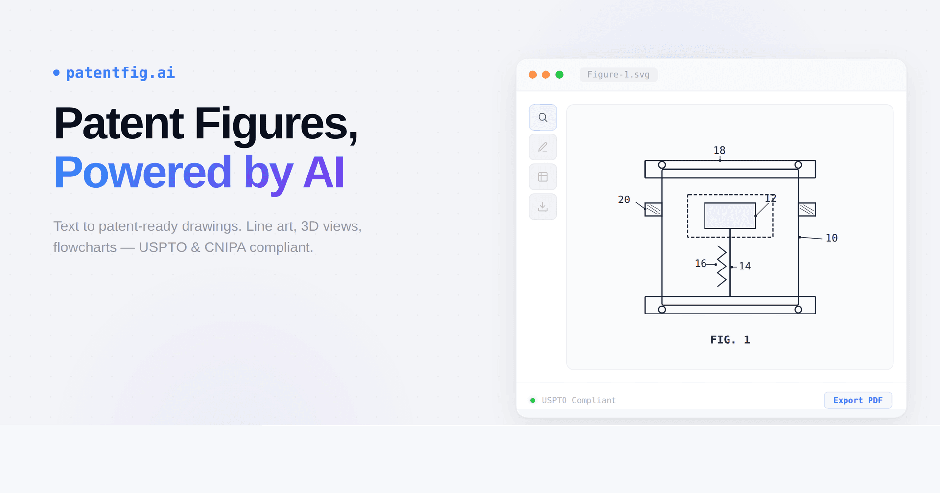 AI Patent Drawing Platform - Product Image