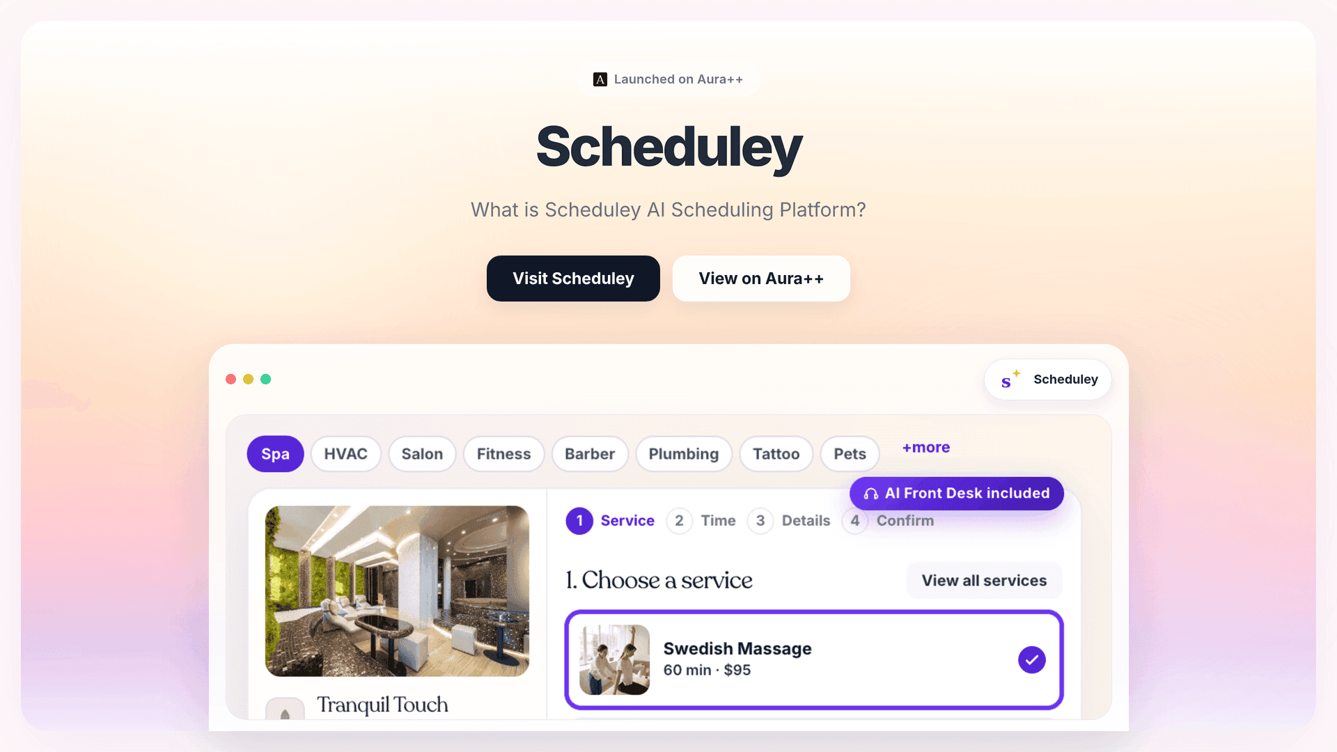 AI Scheduling Challenges Solved by Scheduley's Platform
