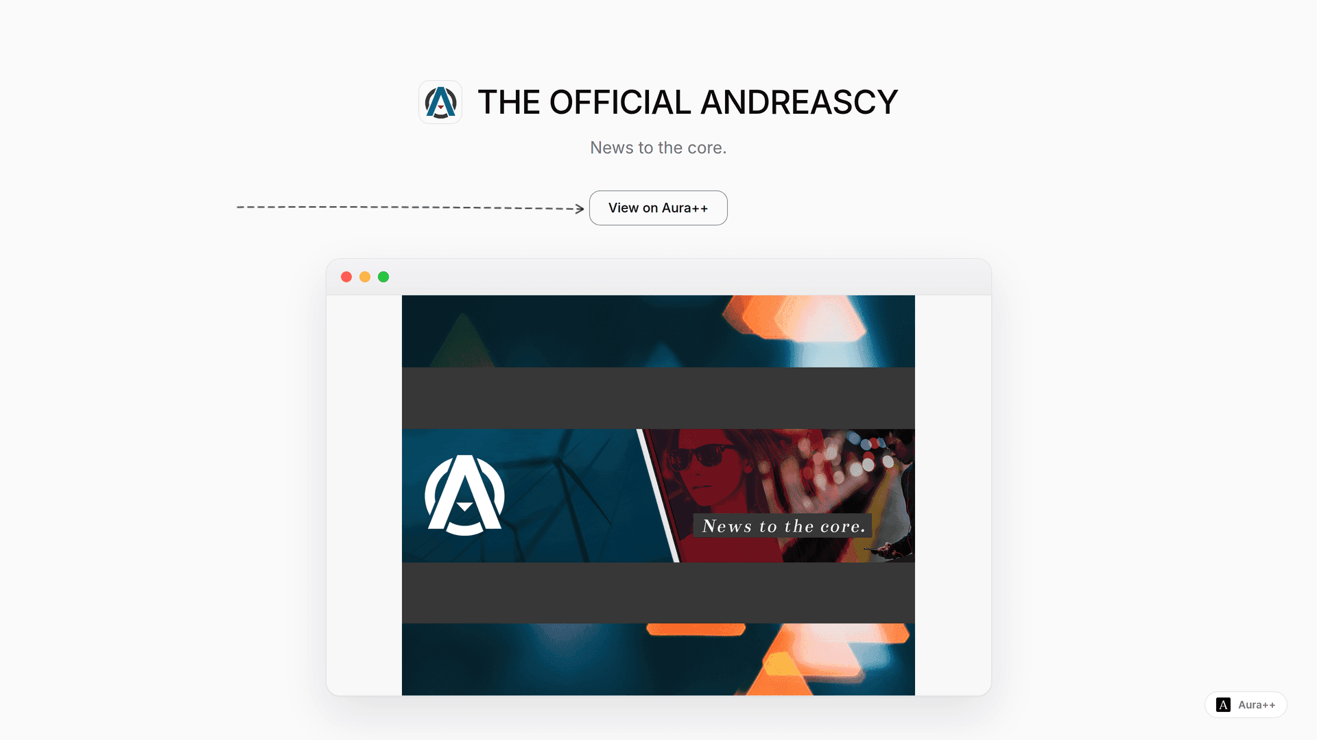 THE OFFICIAL ANDREASCY
