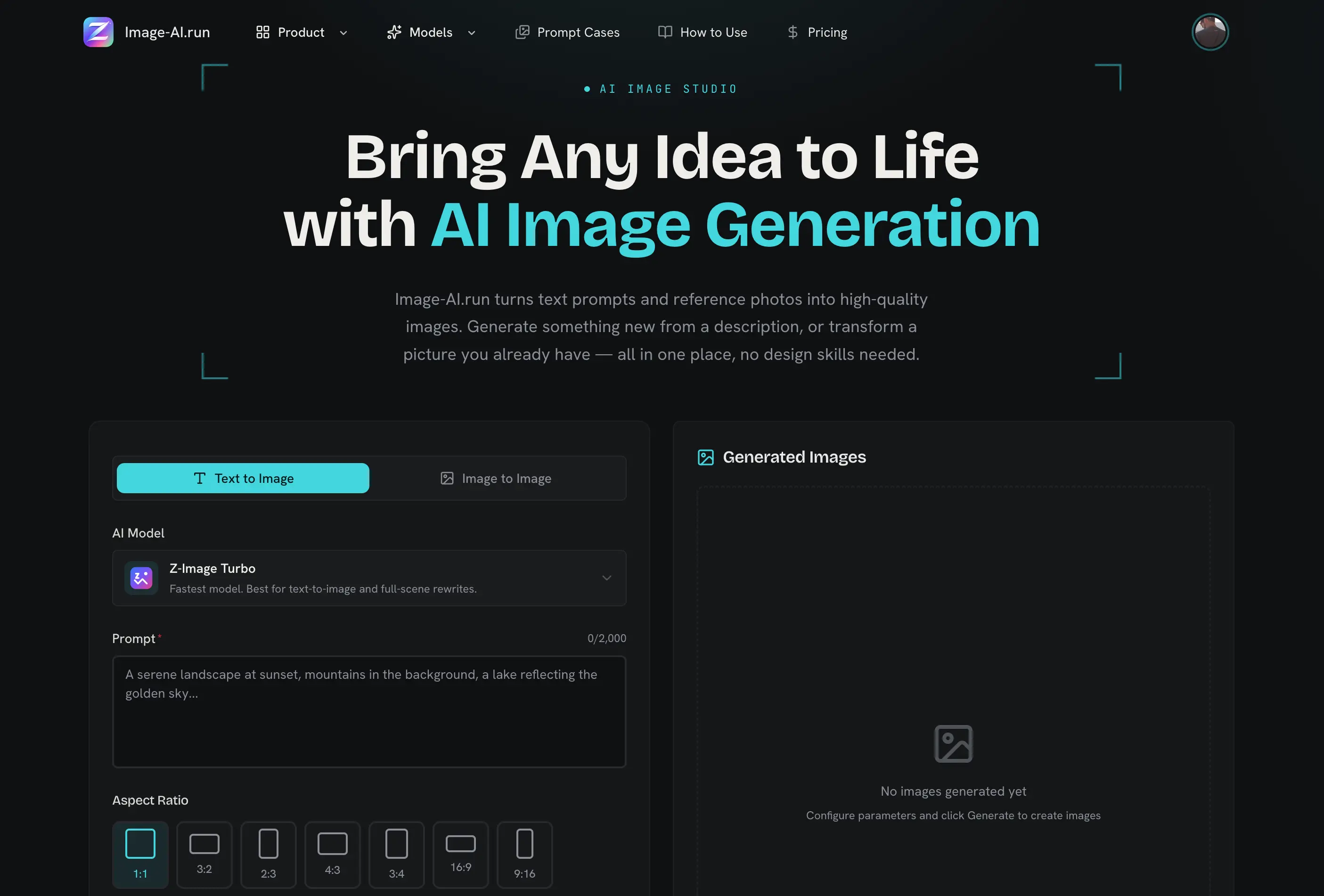 Z-Image AI: Free Text & Photo Image Generator - Product Image