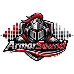 ArmorSound startup logo on Aura++