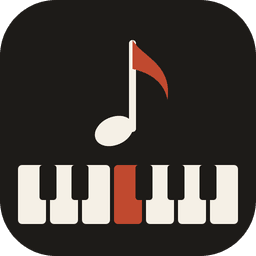 Piano to Sheet Music startup logo on Aura++