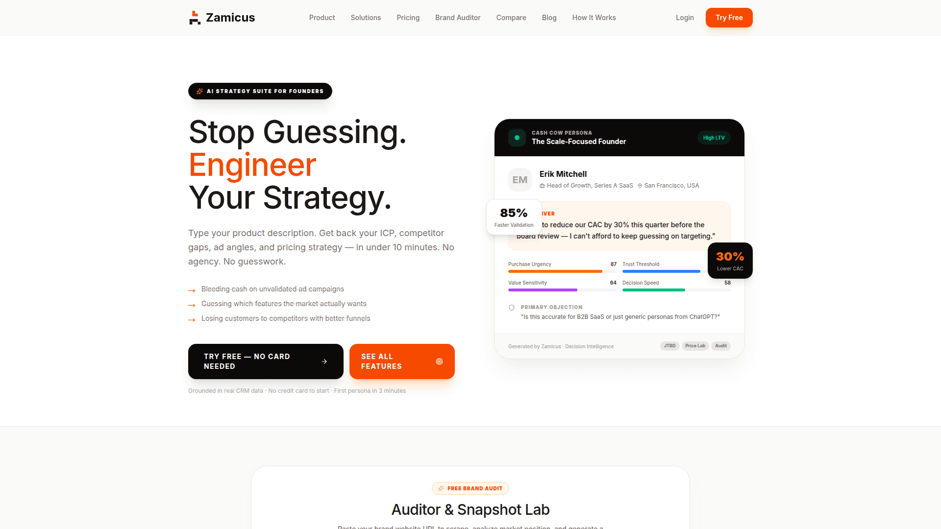 AI Strategy Suite for Founders