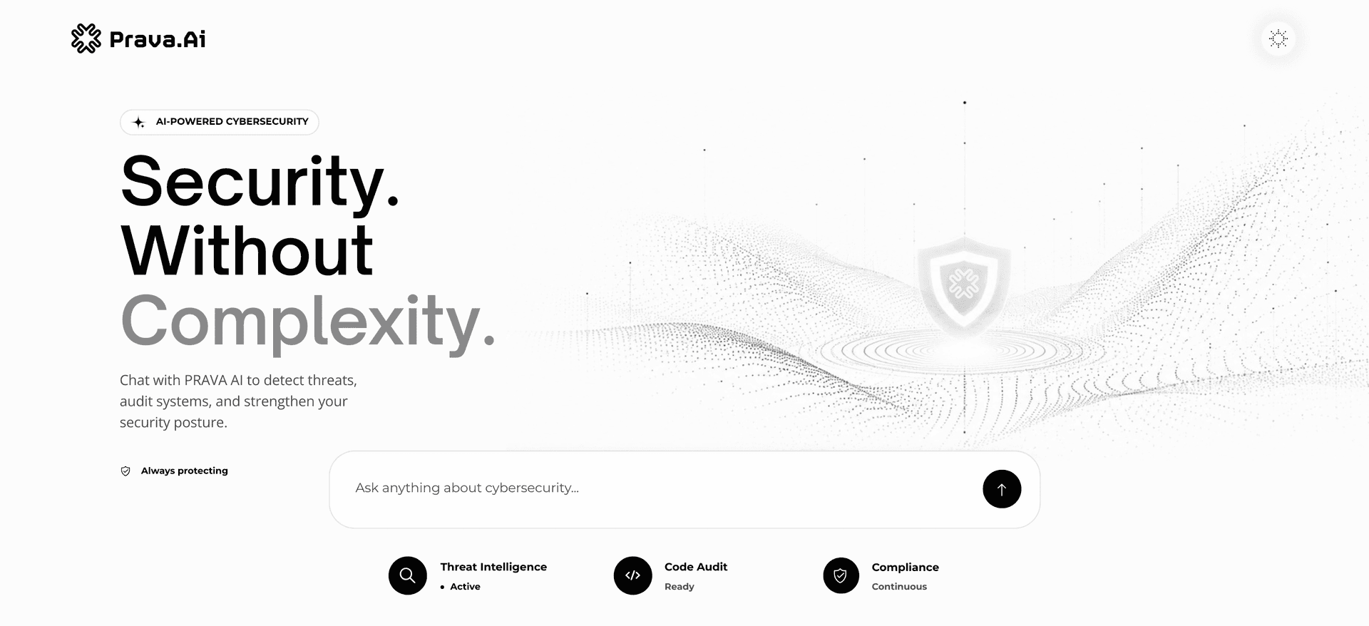 Prava Ai product preview for startup listing on Aura++