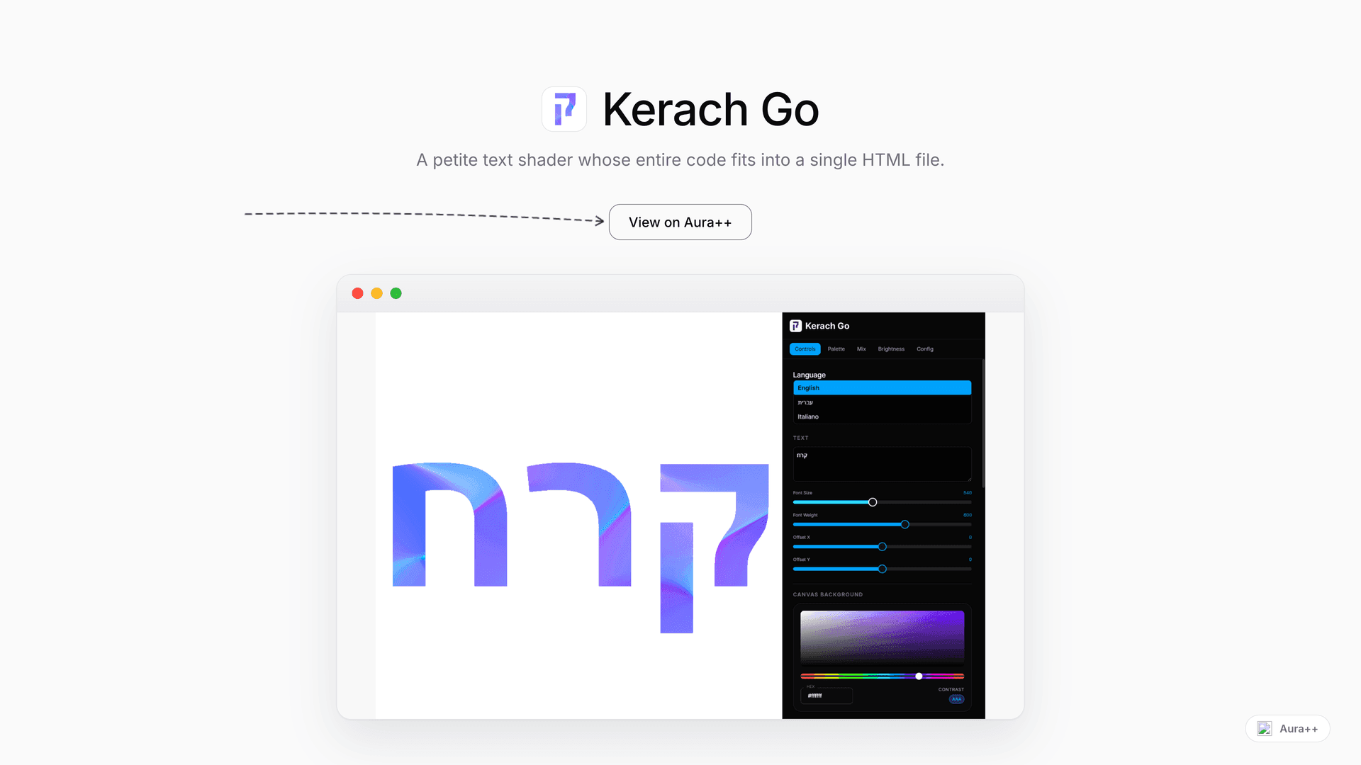 Kerach Go launch story featured image on Aura++
