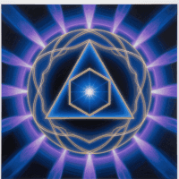 Arcana Calculator startup logo on Aura++