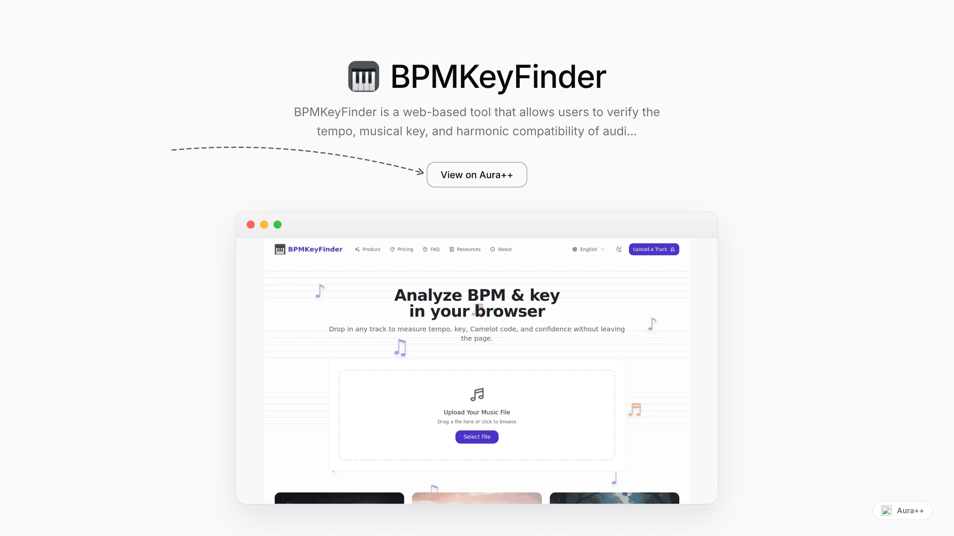 BPMKeyFinder launch story featured image on Aura++