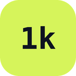 First 1,000 Users startup logo on Aura++