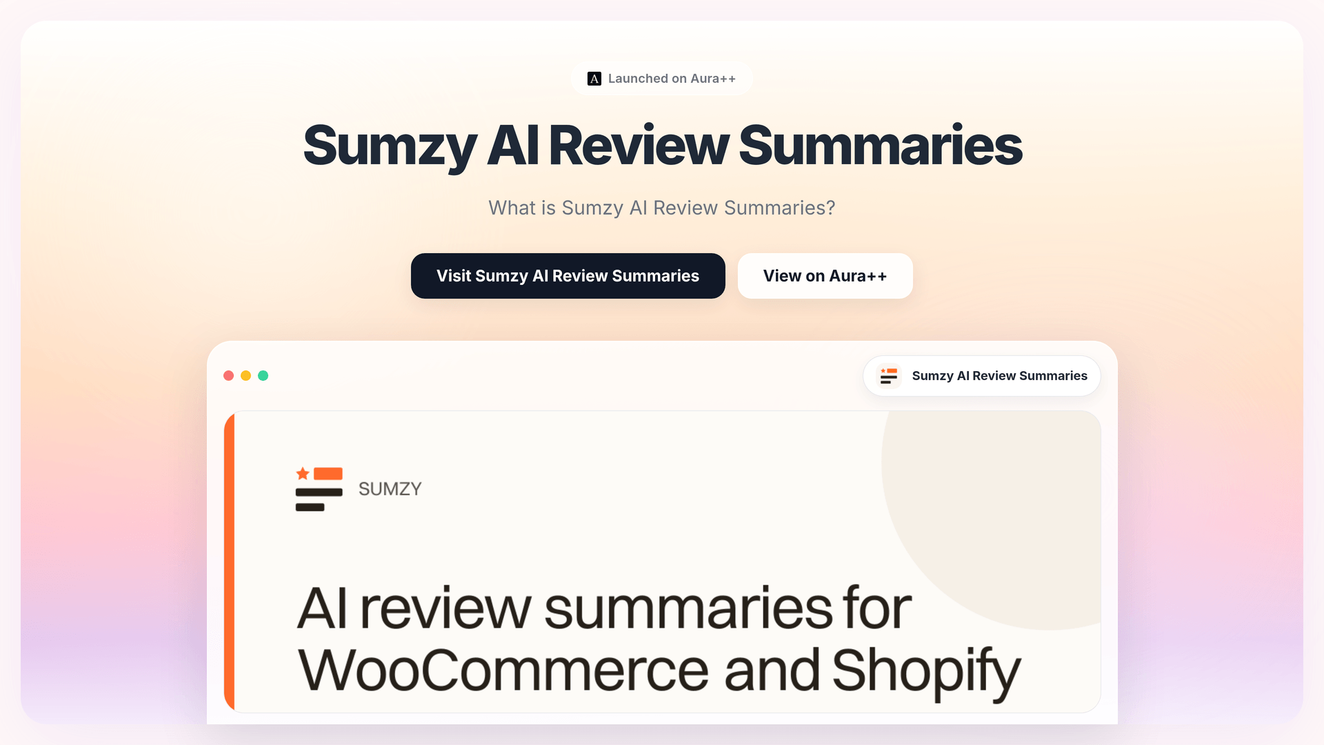 Improve eCommerce Conversions with Sumzy AI Review Summaries