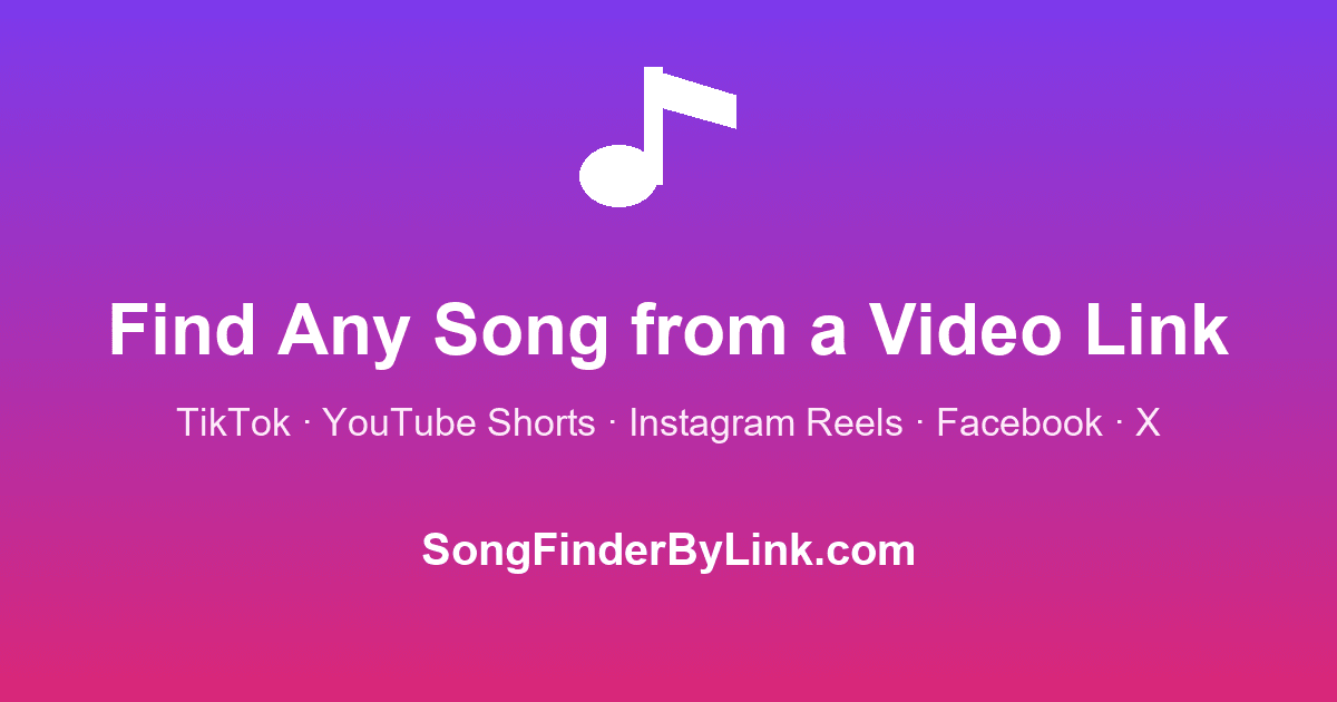 SongFinderByLink product preview for startup listing on Aura++