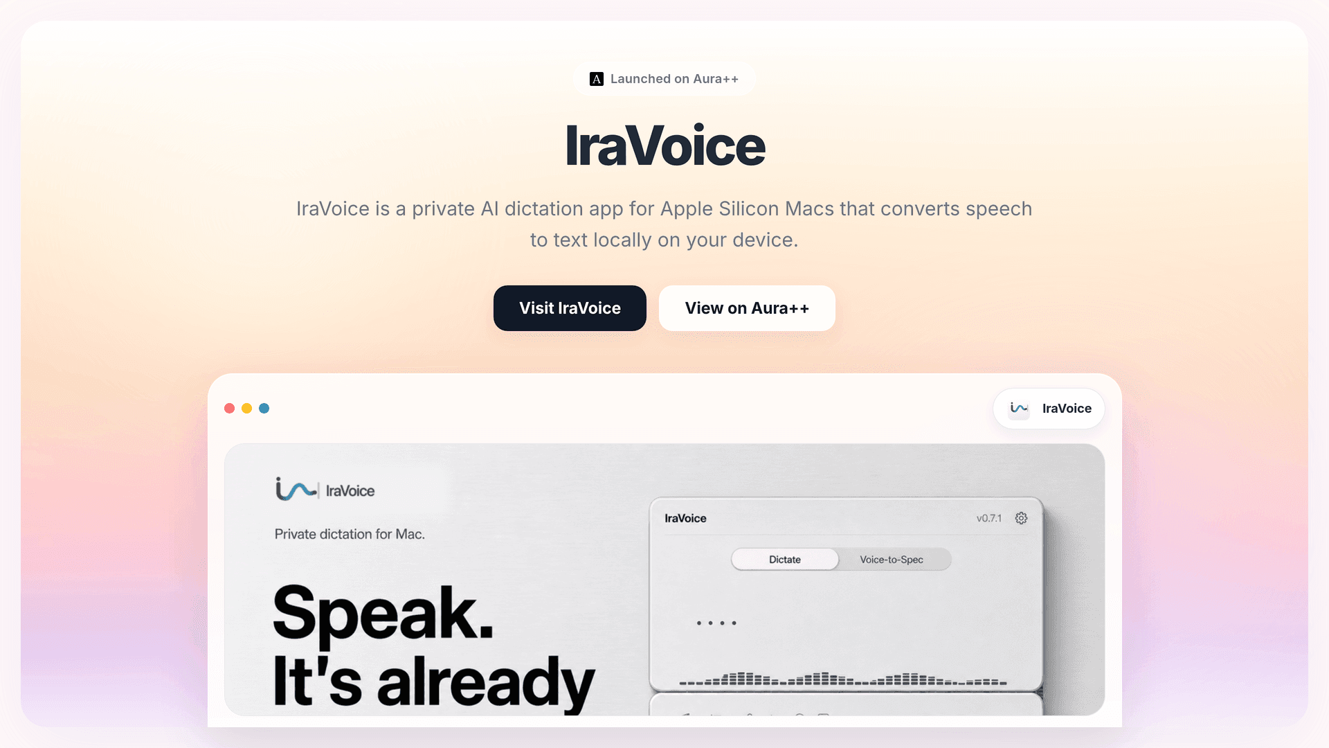 Enhance Privacy with IraVoice's On-Device AI Dictation