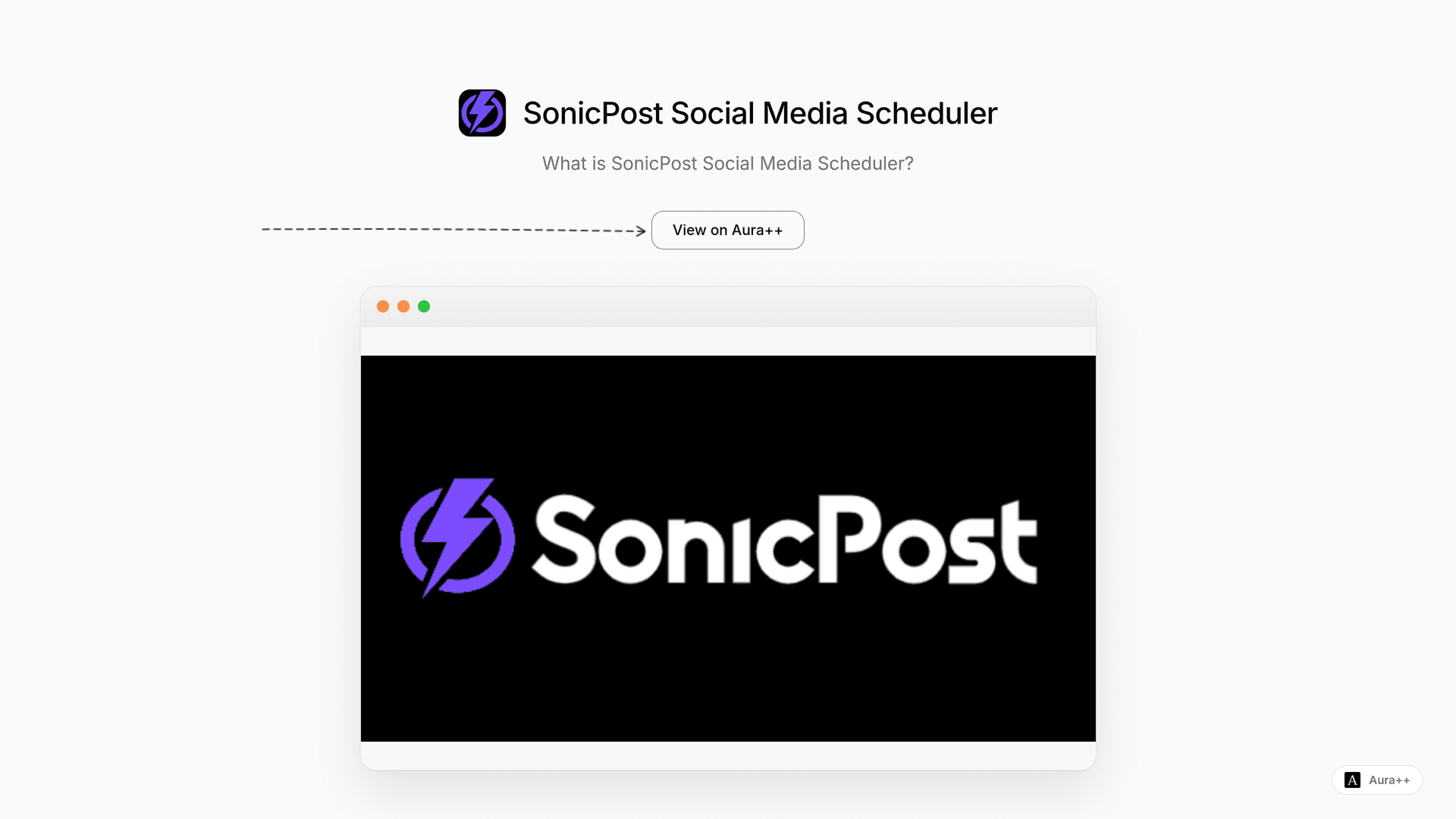 Efficient Social Media Management with SonicPost Scheduler
