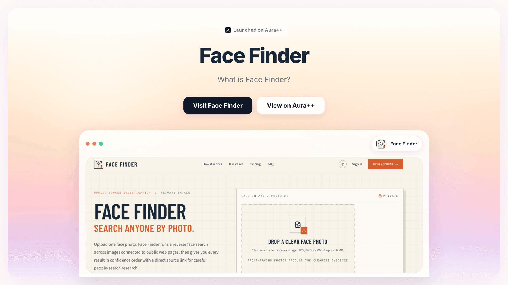 Face Finder