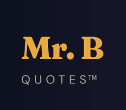 Mr. B Quotes: Inspiration & Reflection Platform startup logo on Aura++