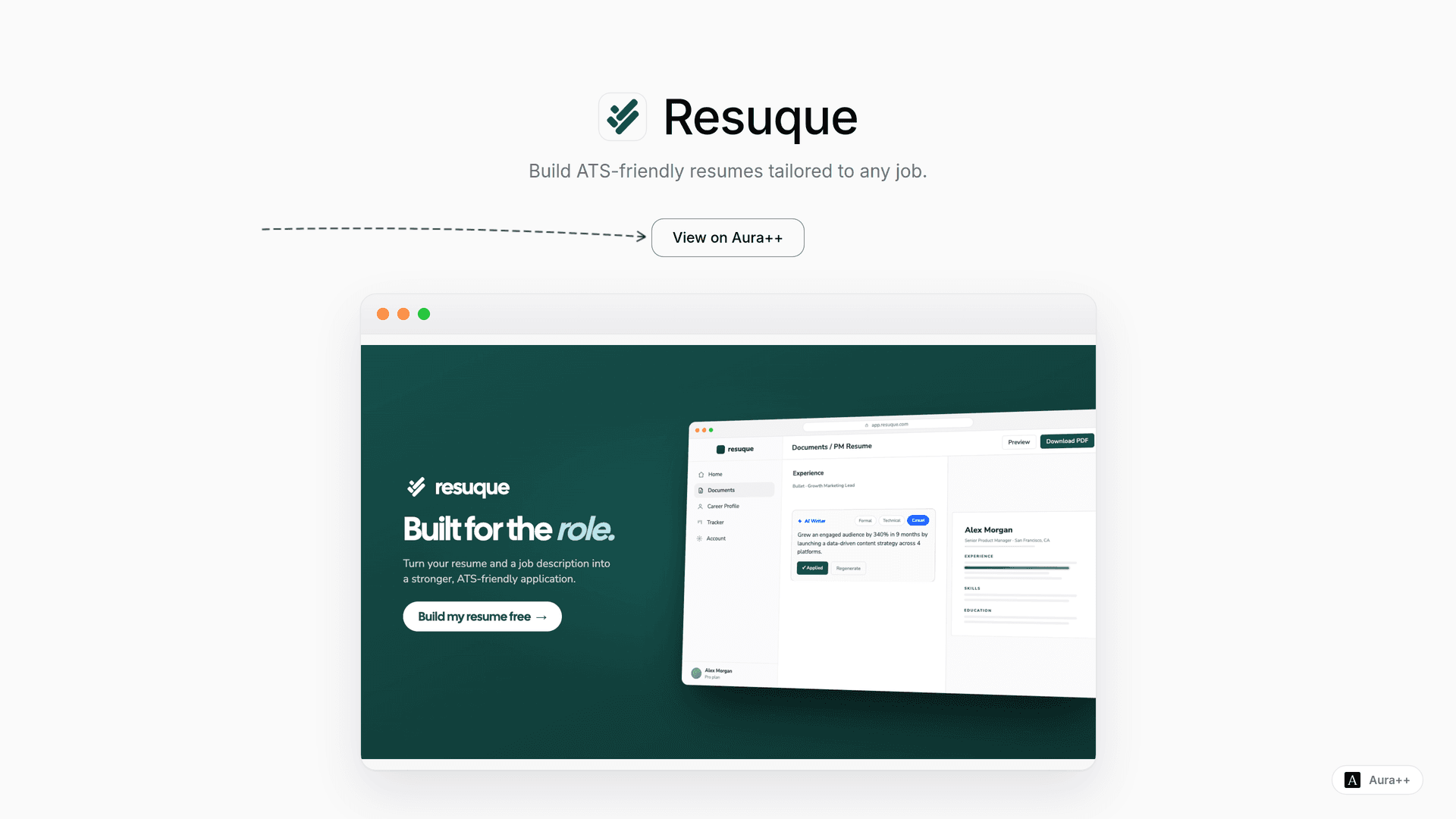 Optimize Your Resume for ATS: How Resuque Enhances Job Matches