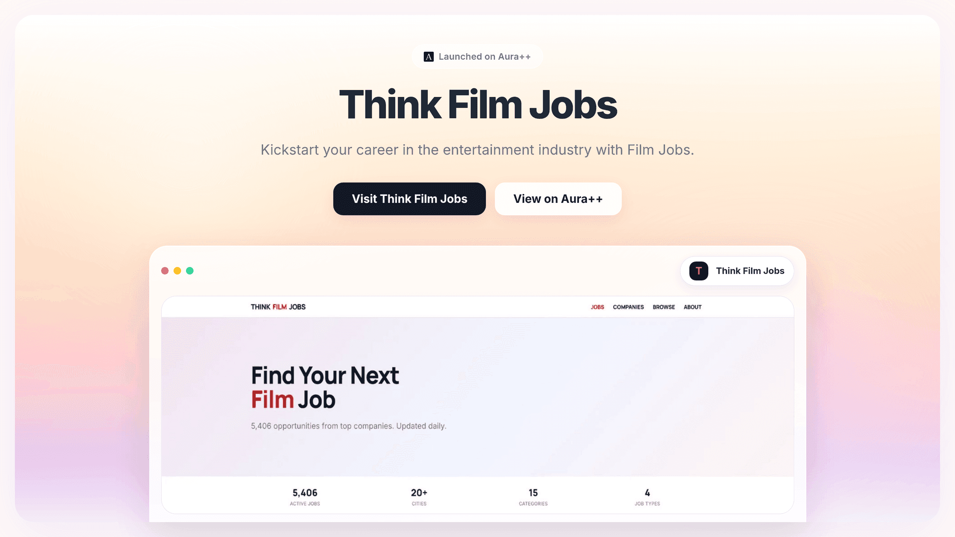Navigating Film Careers: How Think Film Jobs Can Help You