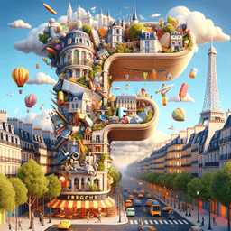 My French Learning Community startup logo on Aura++