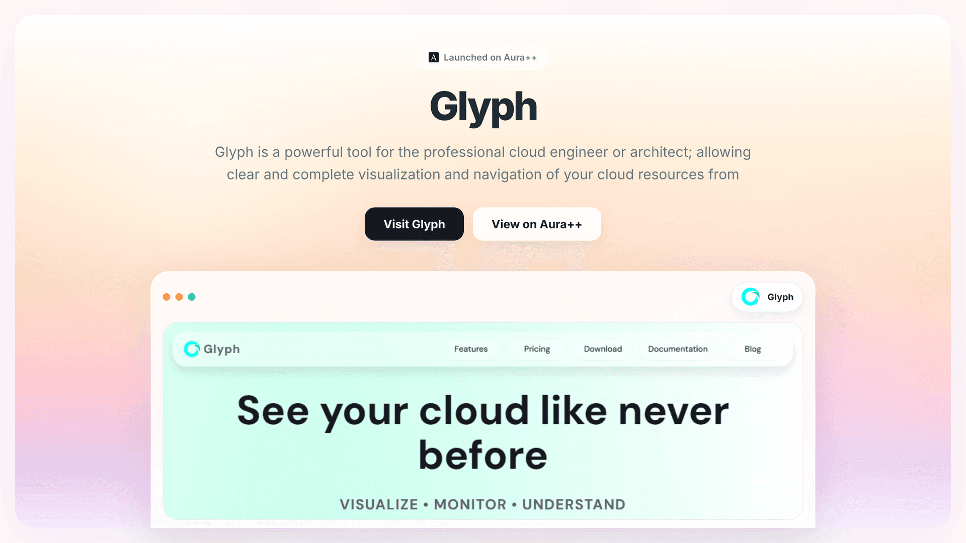 Glyph launch story featured image on Aura++
