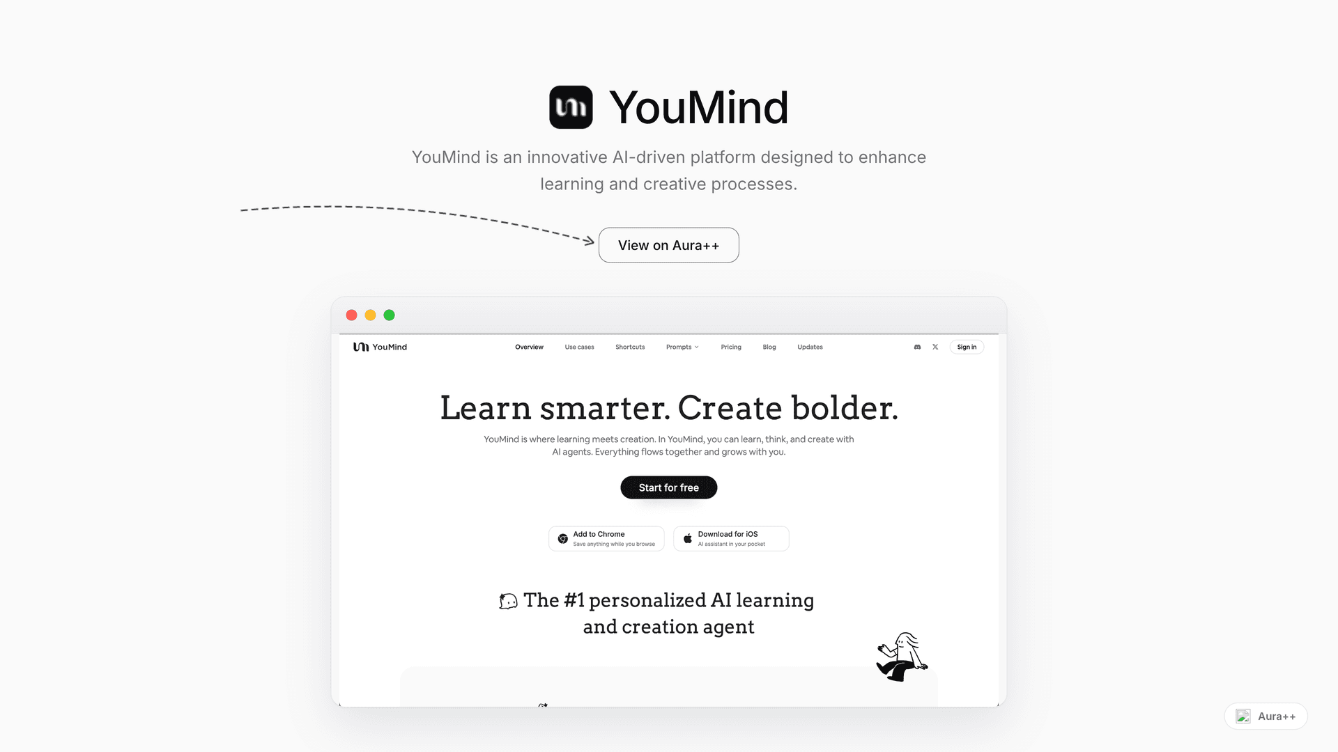 YouMind launch story featured image on Aura++