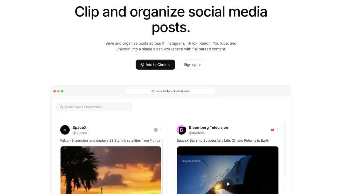 SocialClipper