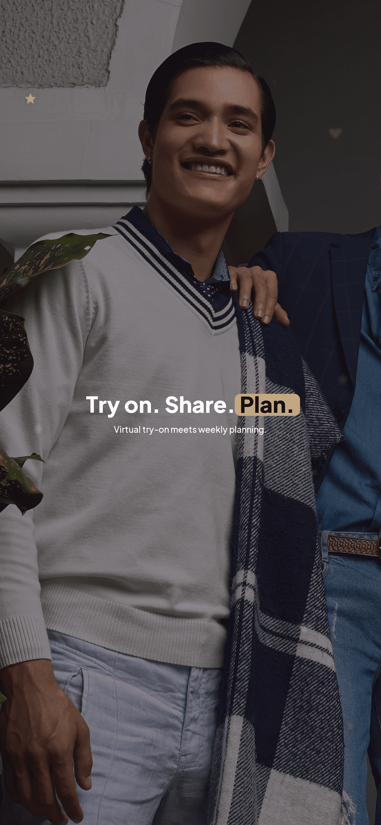 Seam AI - TryOn Outfits product preview for startup listing on Aura++
