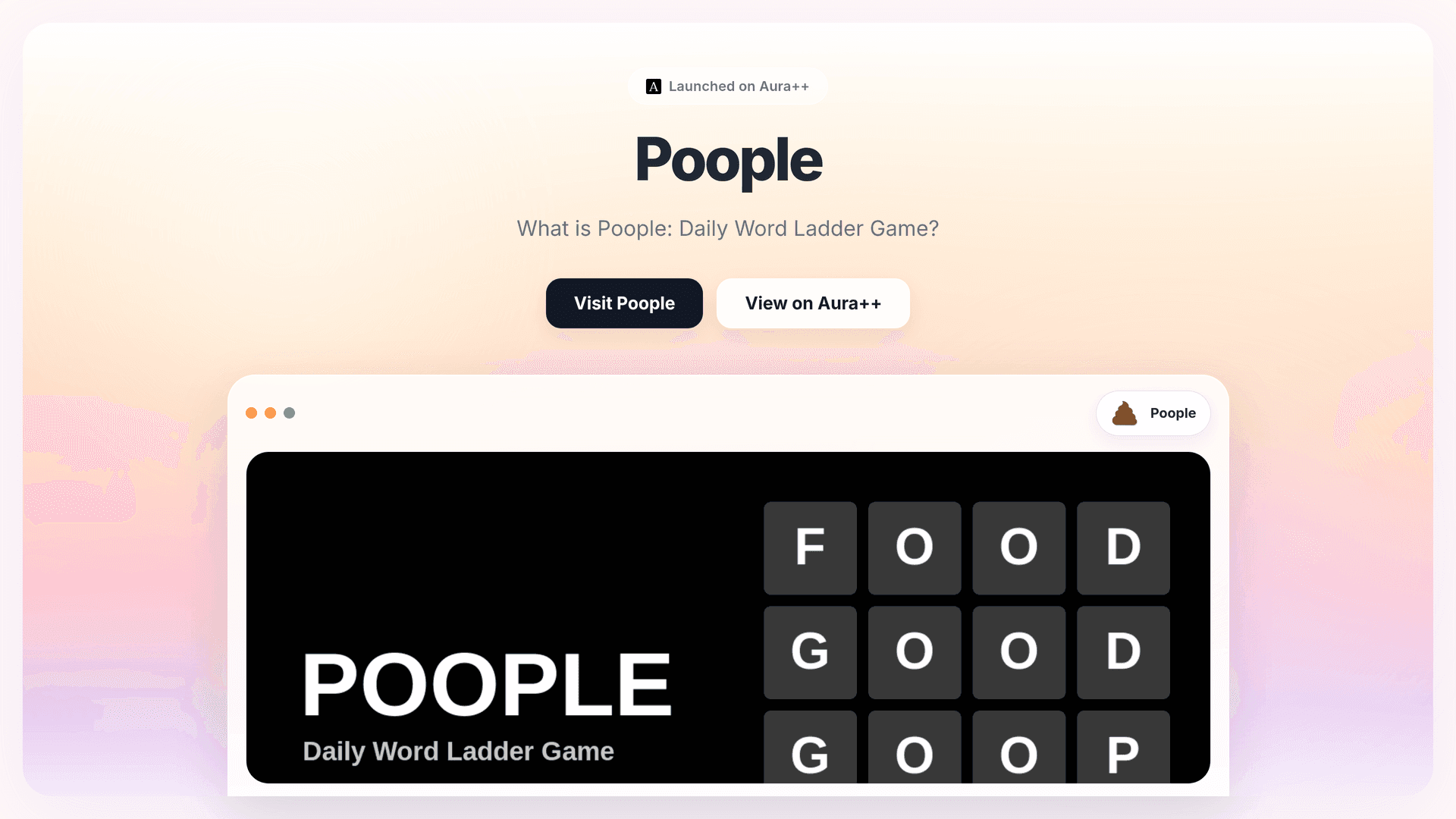 Daily Word Ladder Puzzles: How Poople Offers Quick Fun