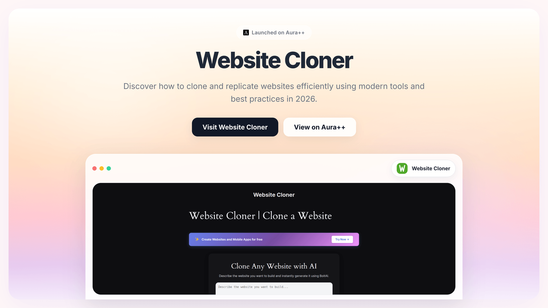 Efficient Website Cloning: How Website Cloner Simplifies Tasks