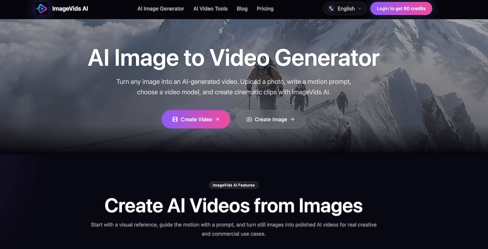AI Image to Video Generator product preview for startup listing on Aura++