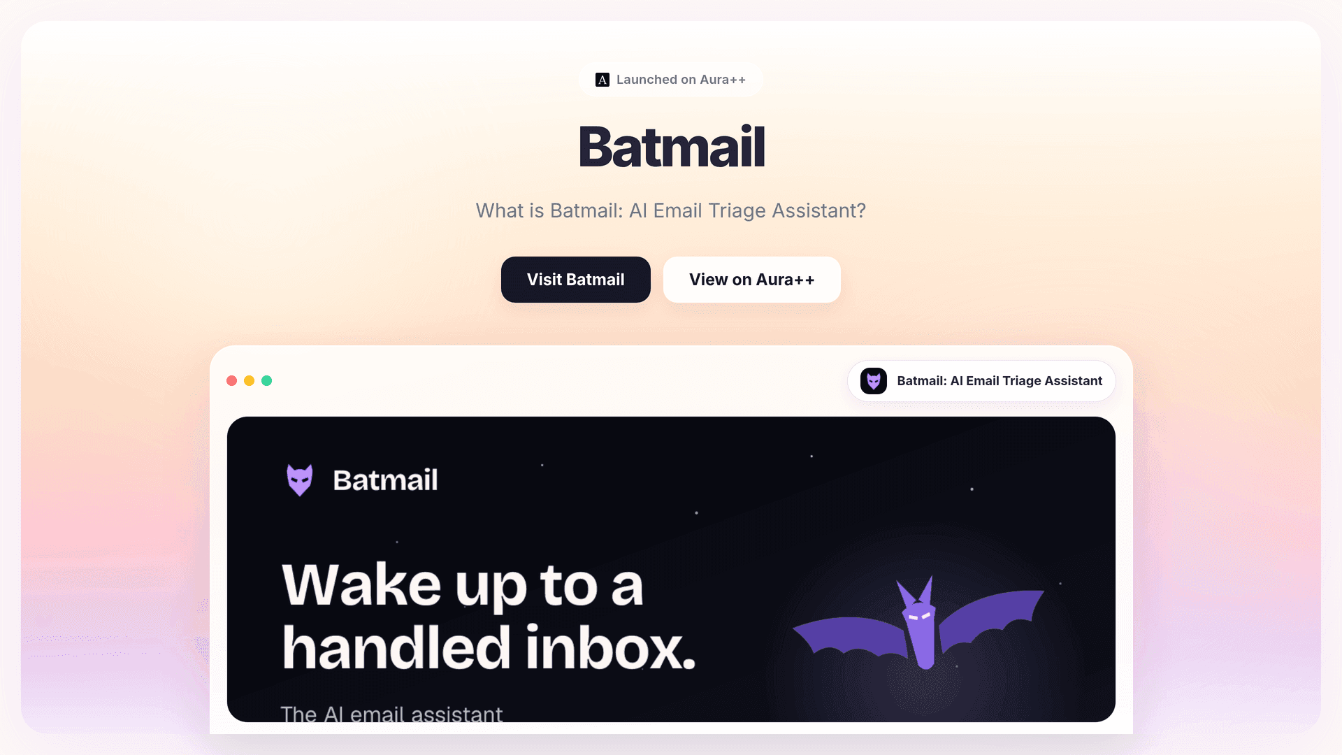 AI Email Overload: How Batmail Simplifies Your Inbox