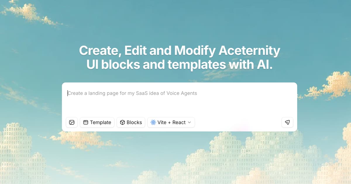 Acebuilder - AI Landing Page Builder