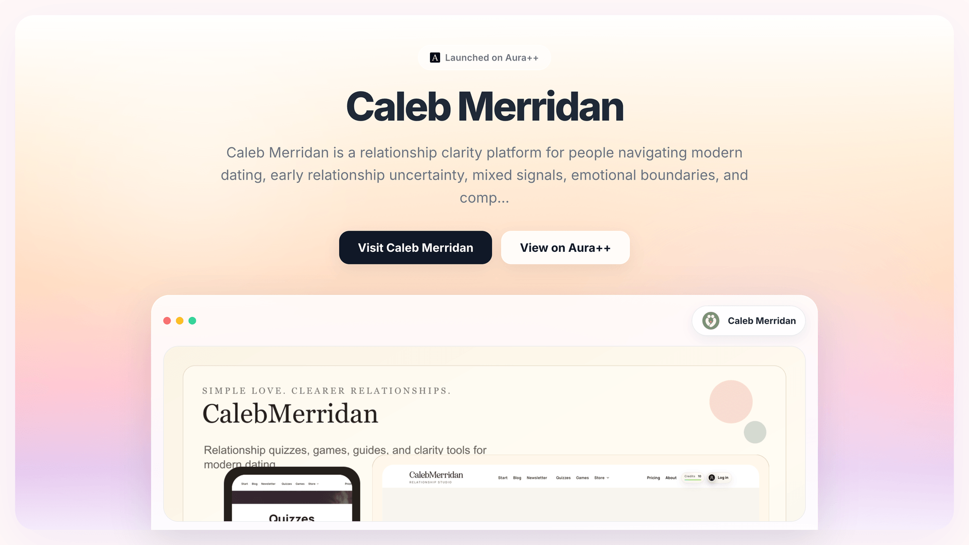 Caleb Merridan