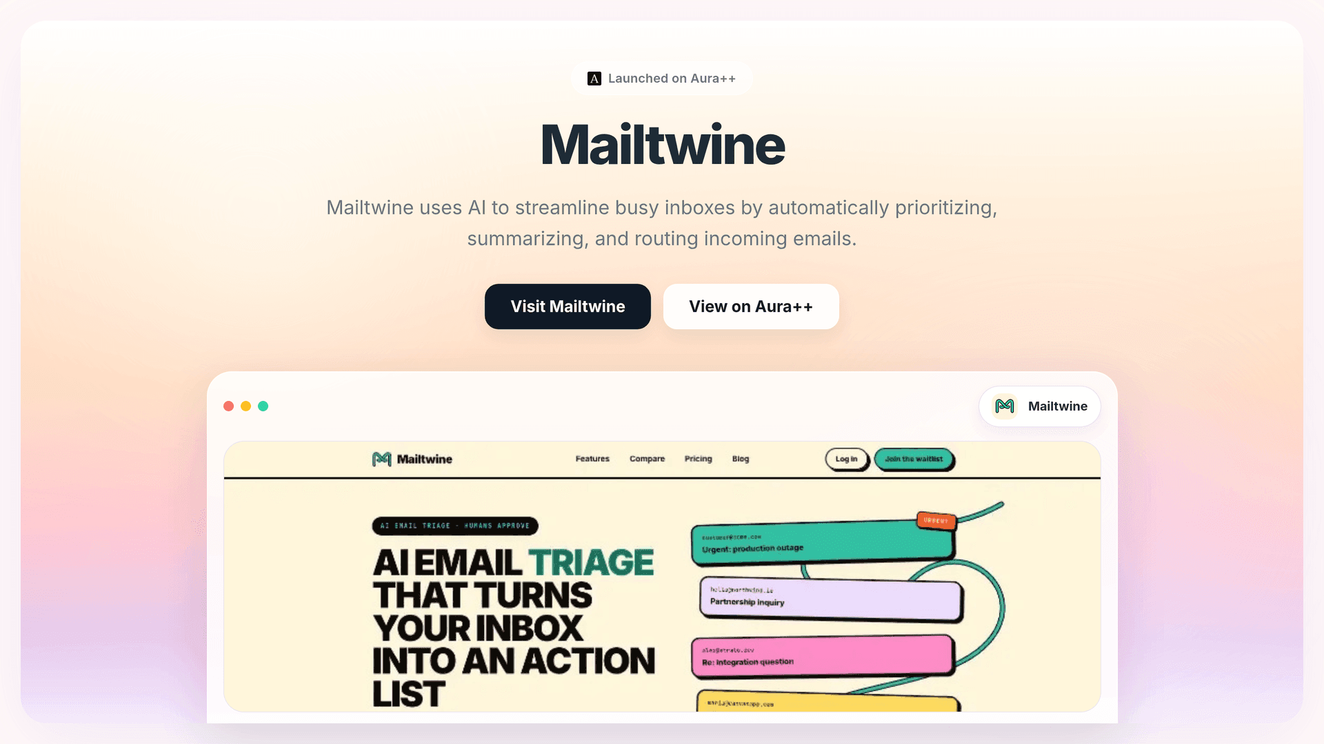 Tackle Email Overwhelm with Mailtwine's AI-Powered Solutions