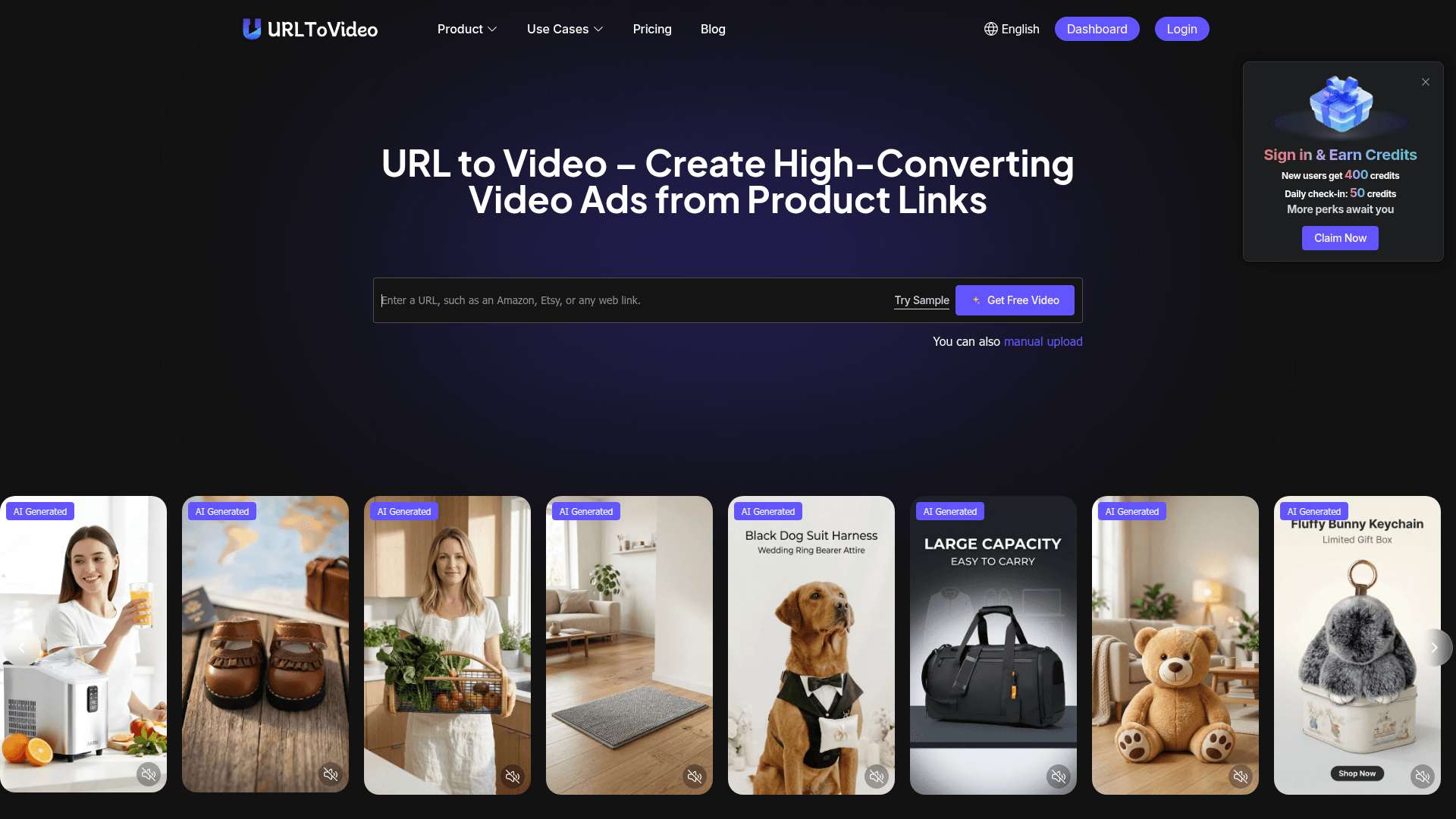 URL to Video - AI Video Ad Generator