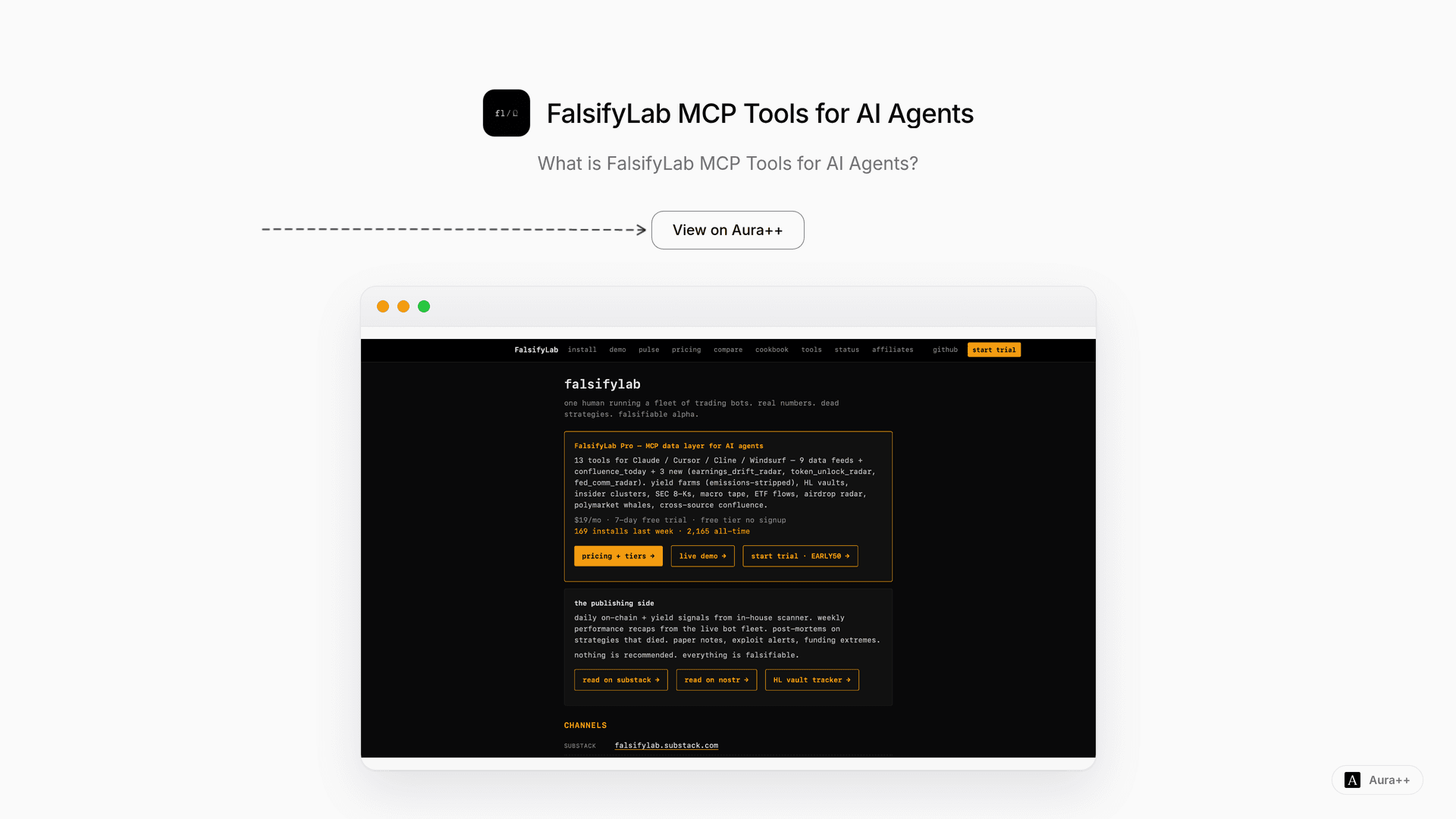 Enhance AI Financial Analysis with FalsifyLab MCP Tools
