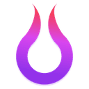 TinderProfile.ai startup logo on Aura++