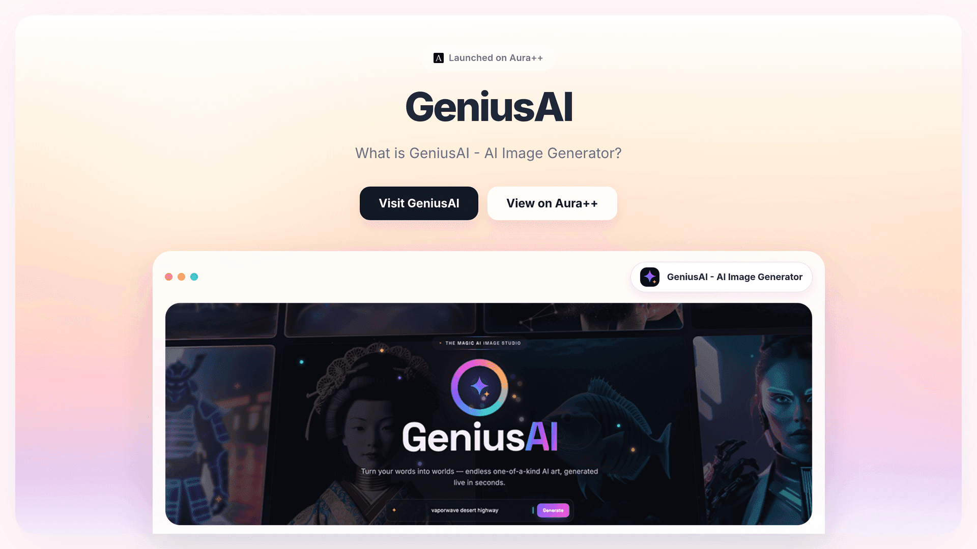 AI Image Creation: How GeniusAI Revolutionizes Visual Design