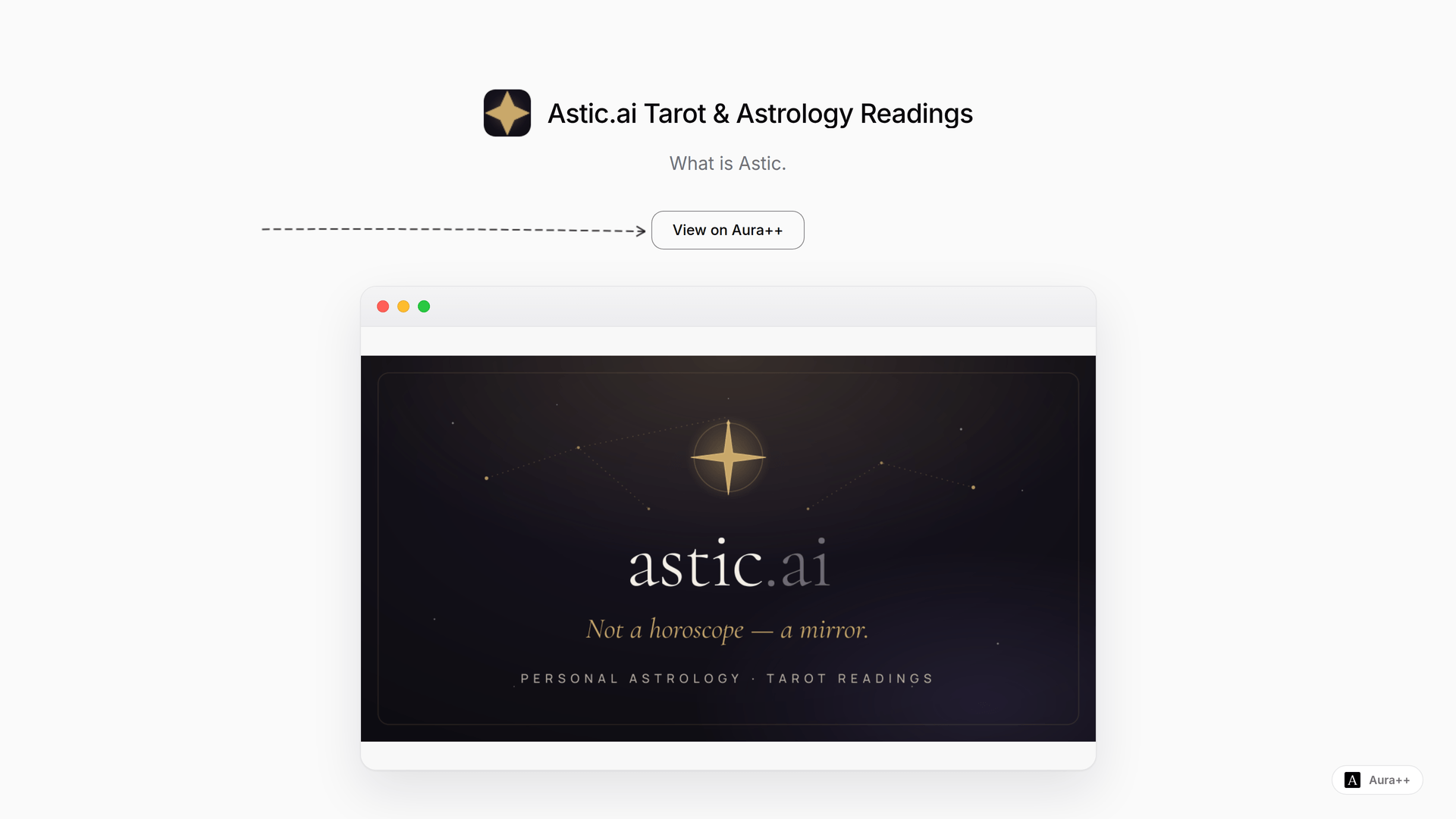Astic.ai Tarot & Astrology Readings