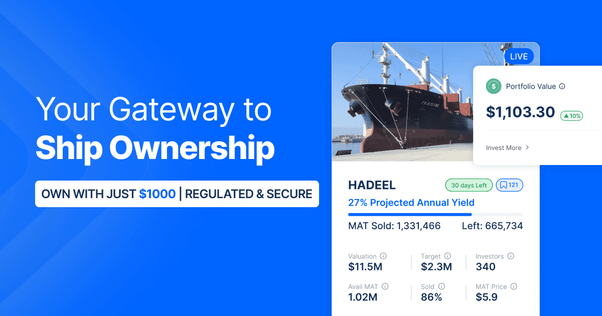 Shipfinex - Digital Ship Ownership Platform